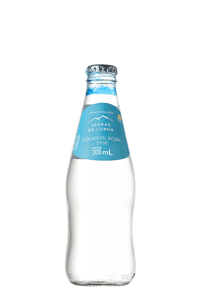 Água Mineral Serras De Cunha One Way sem gás 300ml 