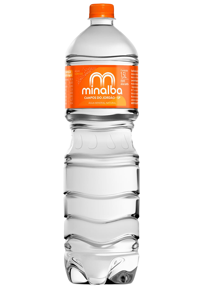 Água Mineral Minalba Pet Com Gás 1,5L
