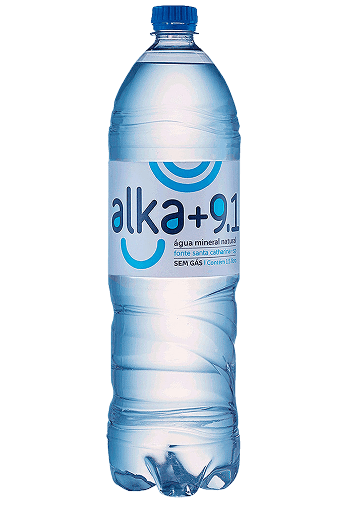 Água Mineral Alka 9.1 Pet sem gás 1,5L