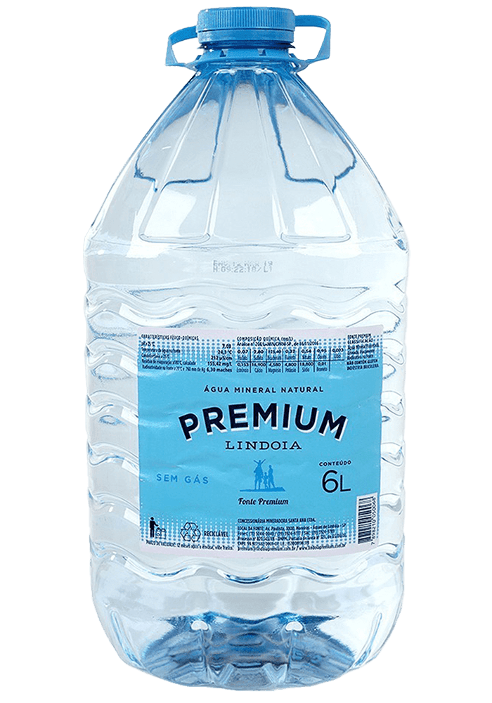 Água Mineral Lindoia Premium Pet sem gás 6L