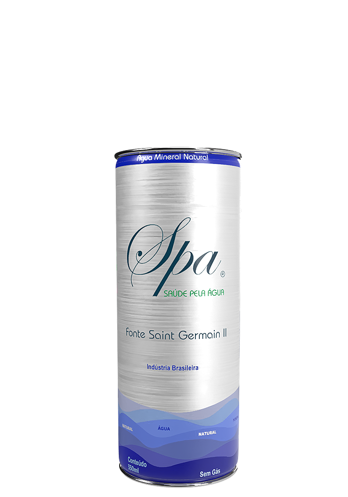 Água Mineral Spa Lata Sem Gás 350ml 