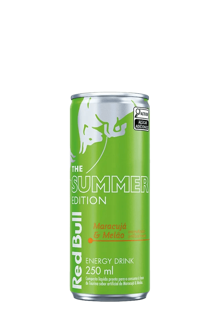Energético Red Bull Maracujá e Melão 250ml 