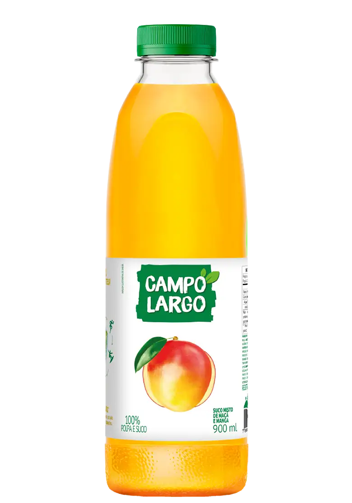 Suco Campo Largo Maçã e Manga Pet 900ml 