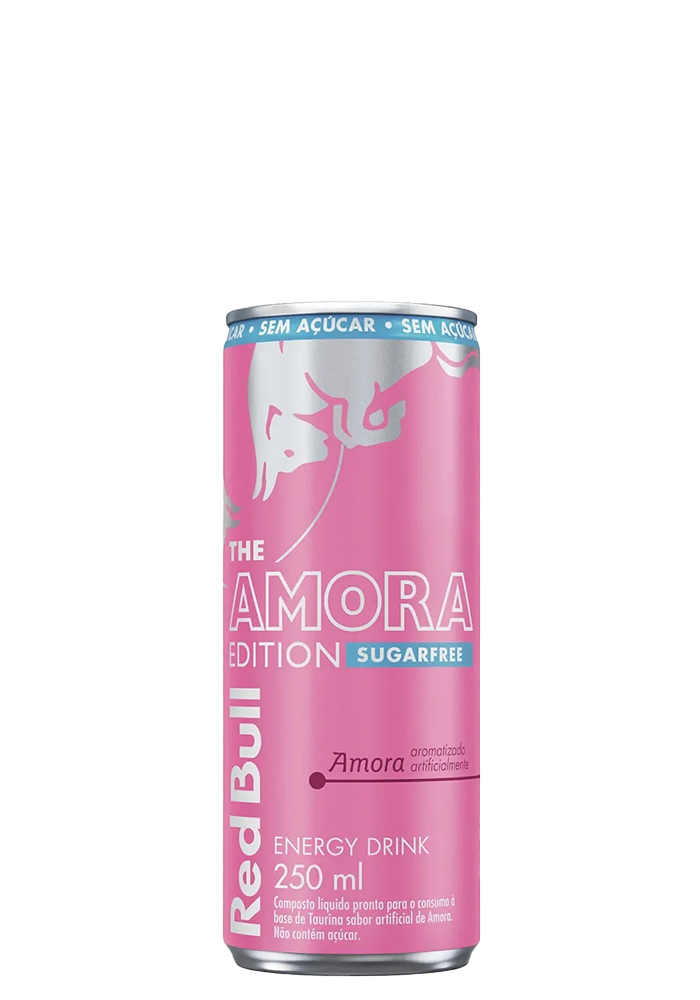 Energético Red Bull Amora Sugar Free 250ml