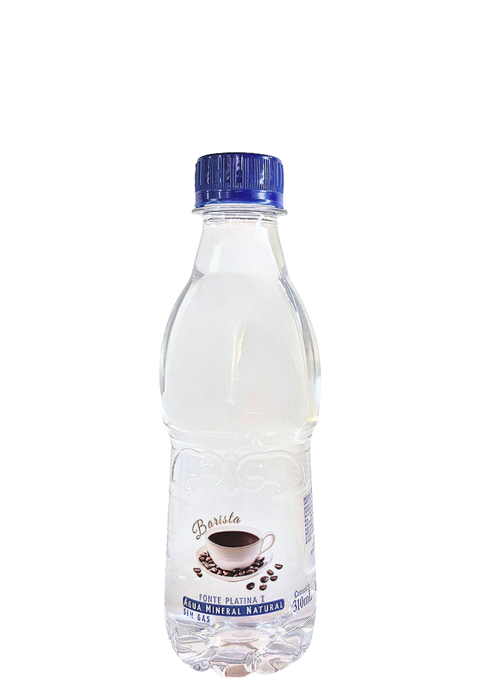 Água Mineral Platina Barista Pet sem gás 310ml 