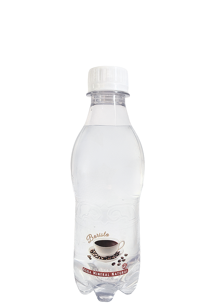Água Mineral Platina Barista Pet com gás 310ml