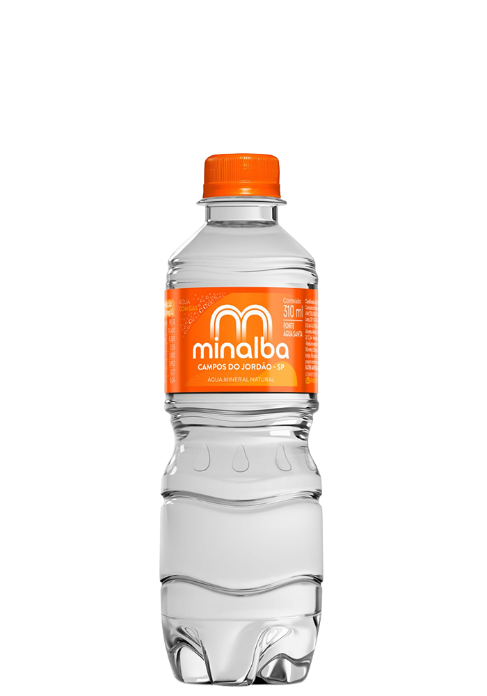 Água Mineral Minalba Pet Com Gás 310ml