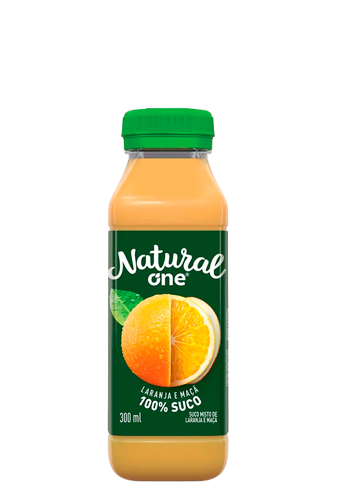 Suco Natural One Laranja e Maçã Pet 300ml 