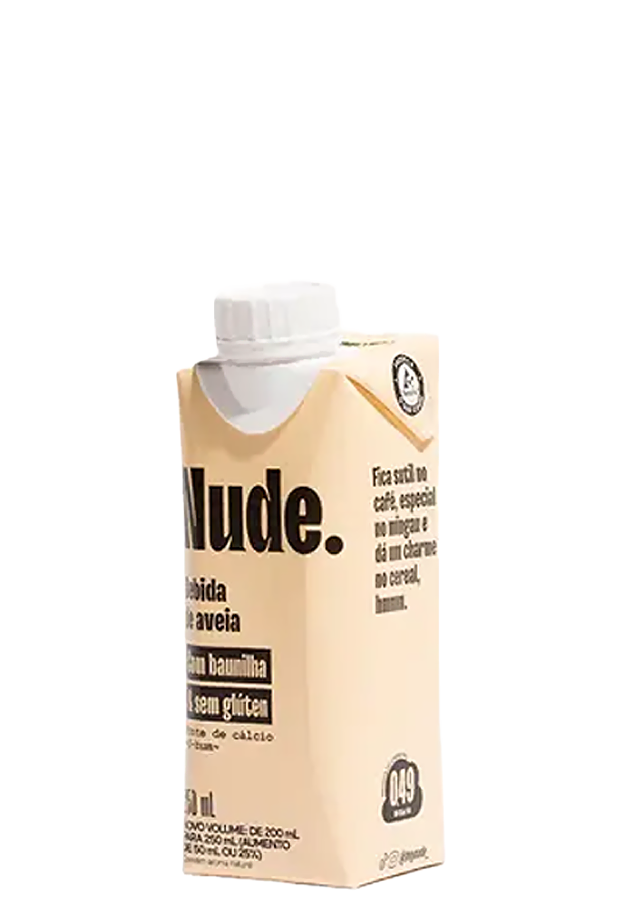 Bebida de Aveia Nude Baunilha To Go 250ml