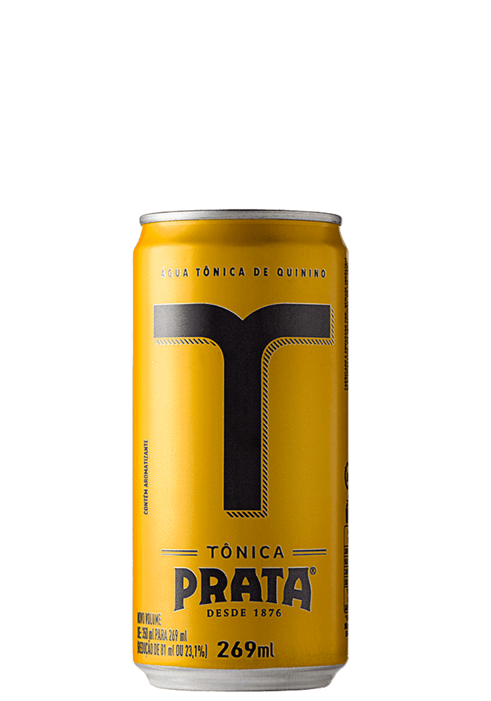 Água Tônica Prata Lata 269ml