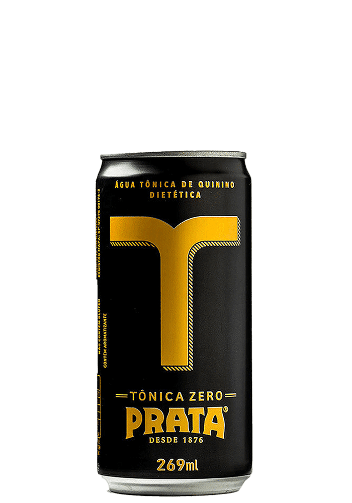Água Tônica Prata Zero Lata 269ml