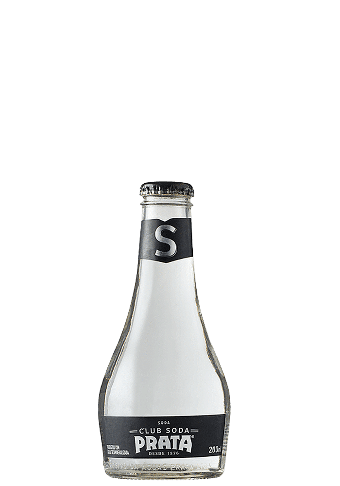 Refrigerante Prata Club Soda Mixer Vidro 200ml