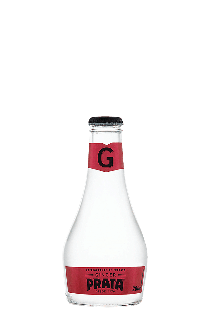 Refrigerante Prata Ginger Mixer Vidro 200ml