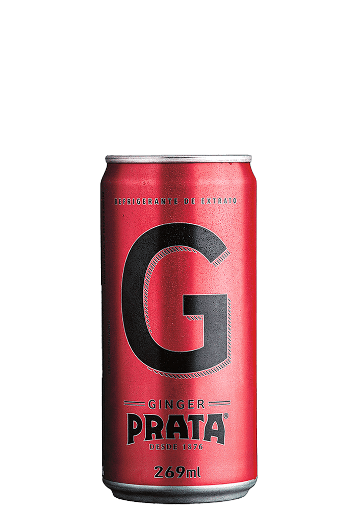 Refrigerante Prata Ginger Mixer Lata 269ml