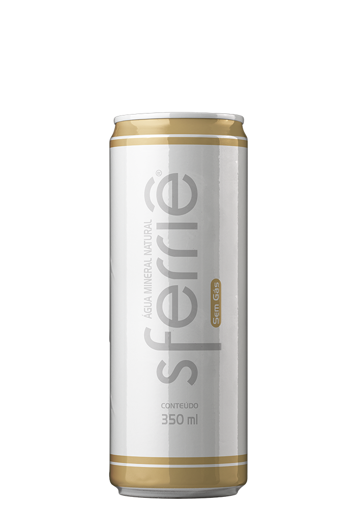 Água Mineral Sferriê Lata sem gás 350ml 
