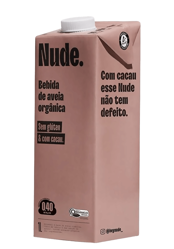 Bebida de aveia Nude Cacau 1L 