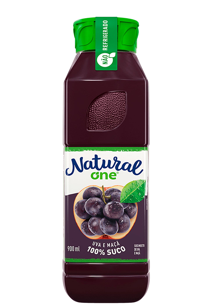 Suco Natural One Uva e Maçã Pet 900ml