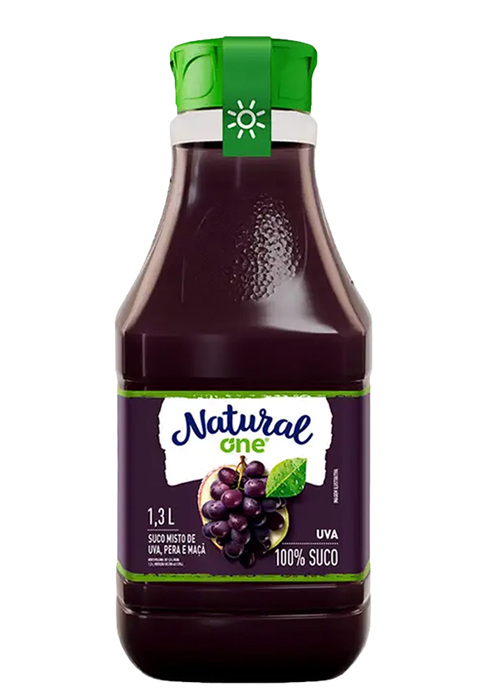 Suco Natural One Uva e Maçã Pet 1,3L