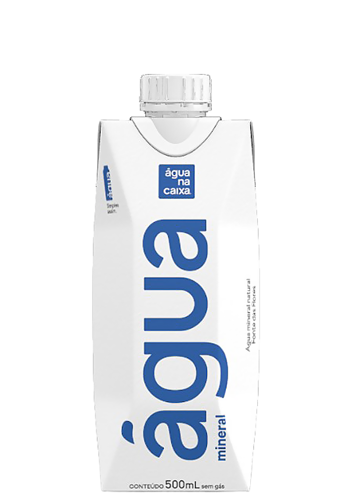 Água na Caixa Prisma sem gás 500ml 