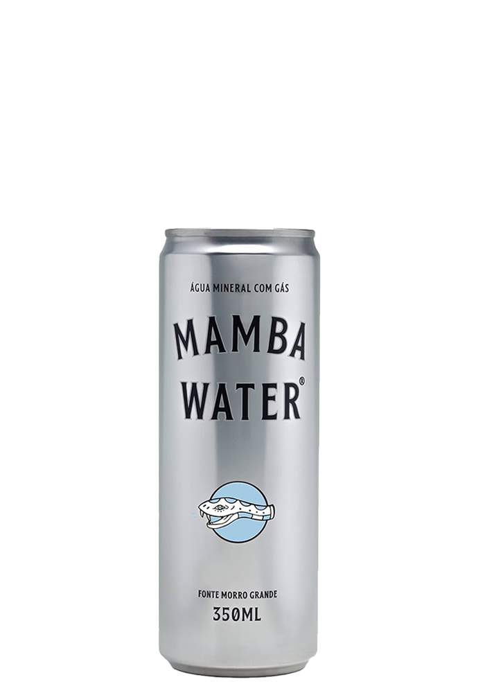 Água Mineral Mamba Water Com Gás 350ml