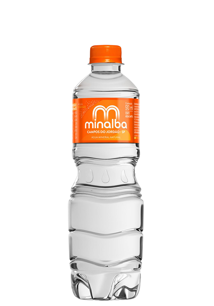 Água Mineral Minalba Pet Com Gás 510ml
