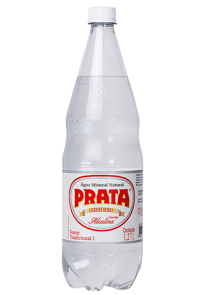 Água Mineral Prata Pet Com Gás 1,27L