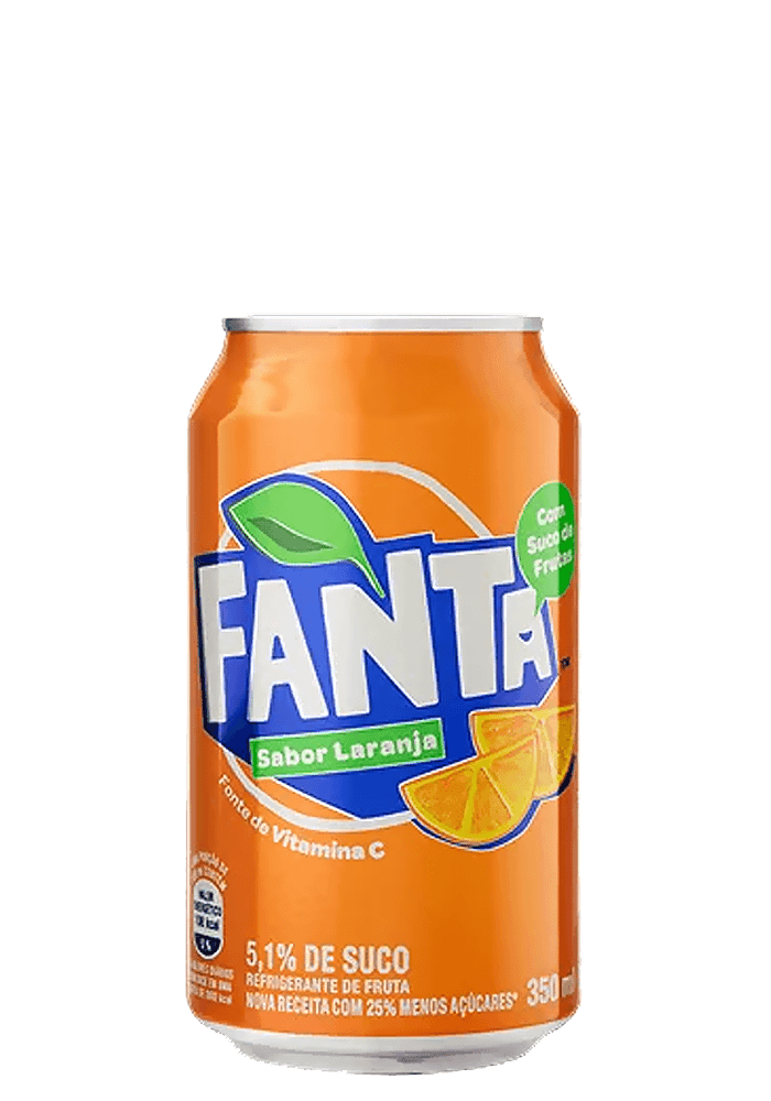 Refrigerante Fanta Laranja Lata 350ml 