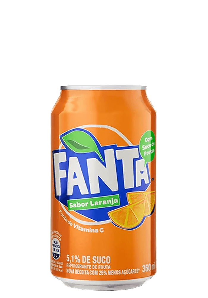 Refrigerante Fanta Laranja Lata 350ml 