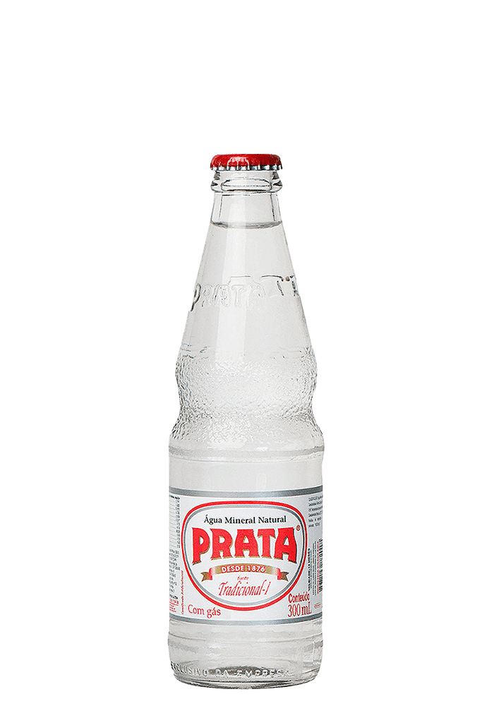 Água Mineral Prata One Way Com Gás 300ml