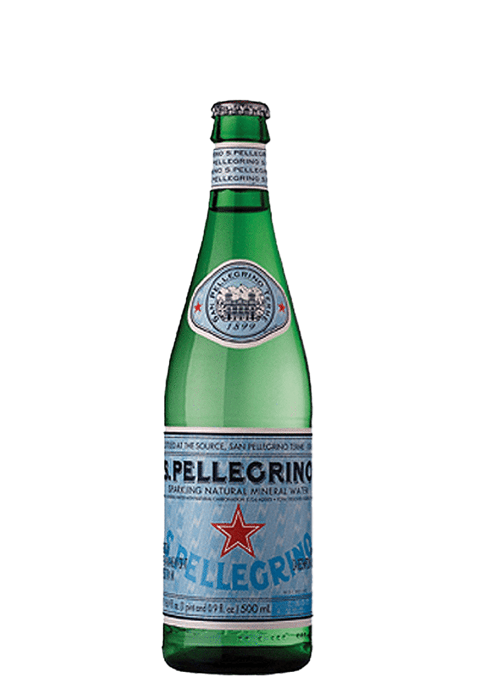 Água Mineral San Pellegrino Vidro Com Gás 505ml