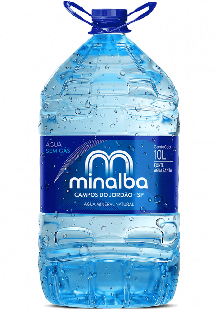 Água Mineral Minalba Pet Descartável Sem Gás 10L