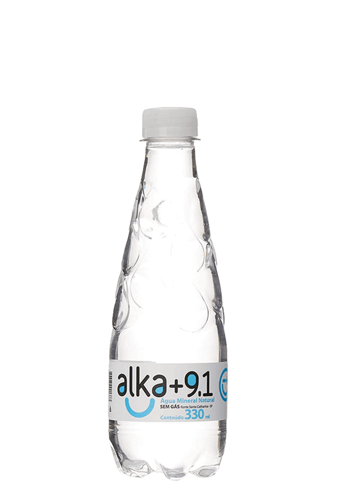 Água Mineral Alka 9.1 Pet sem gás 330ml 