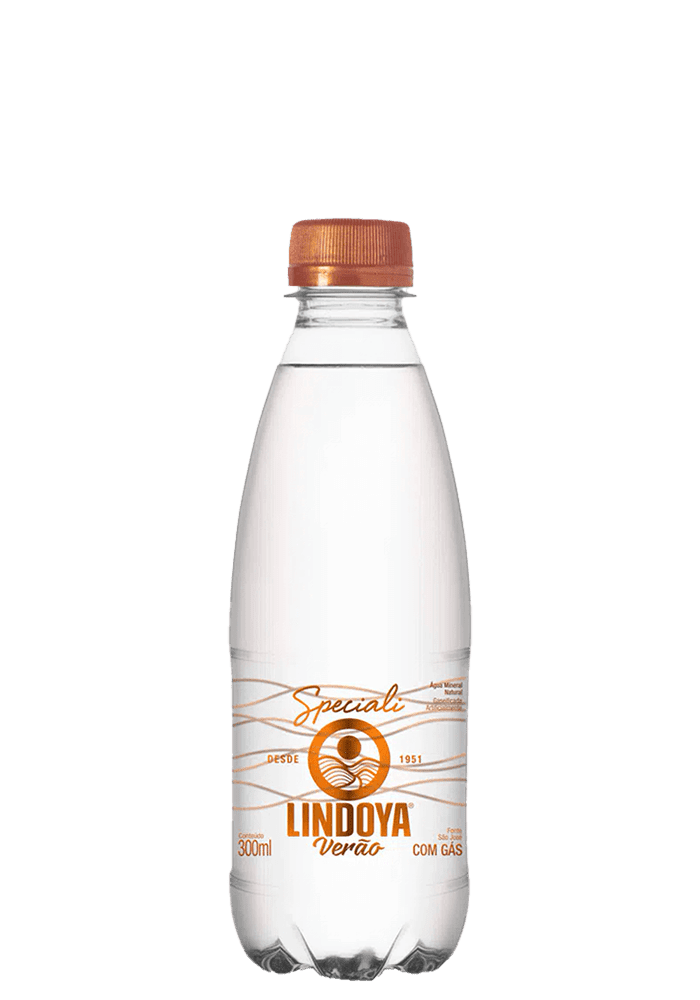 Água Mineral Lindoya Verão Speciali Pet Com Gás 300ml