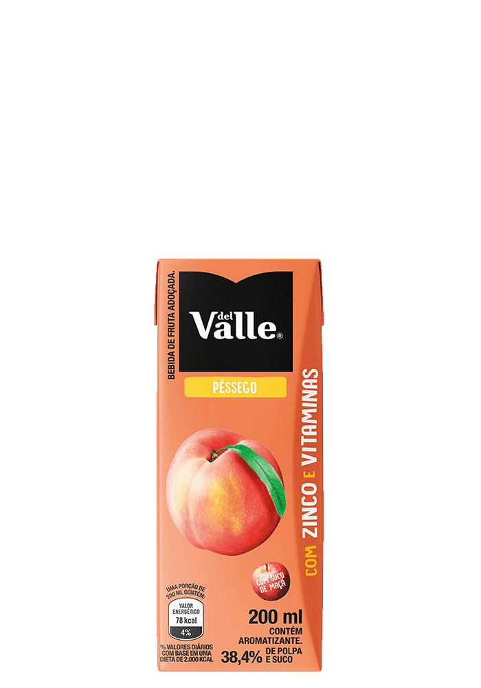 Suco Del Valle Nutri Pêssego 200ml 