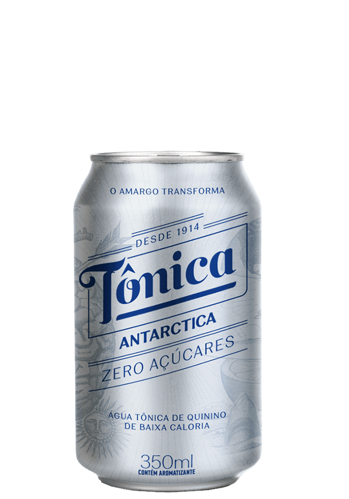 Água Tônica Antarctica Diet Lata 350ml