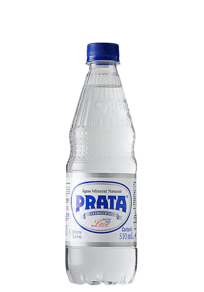 Água Mineral Prata Pet Sem Gás 510ml