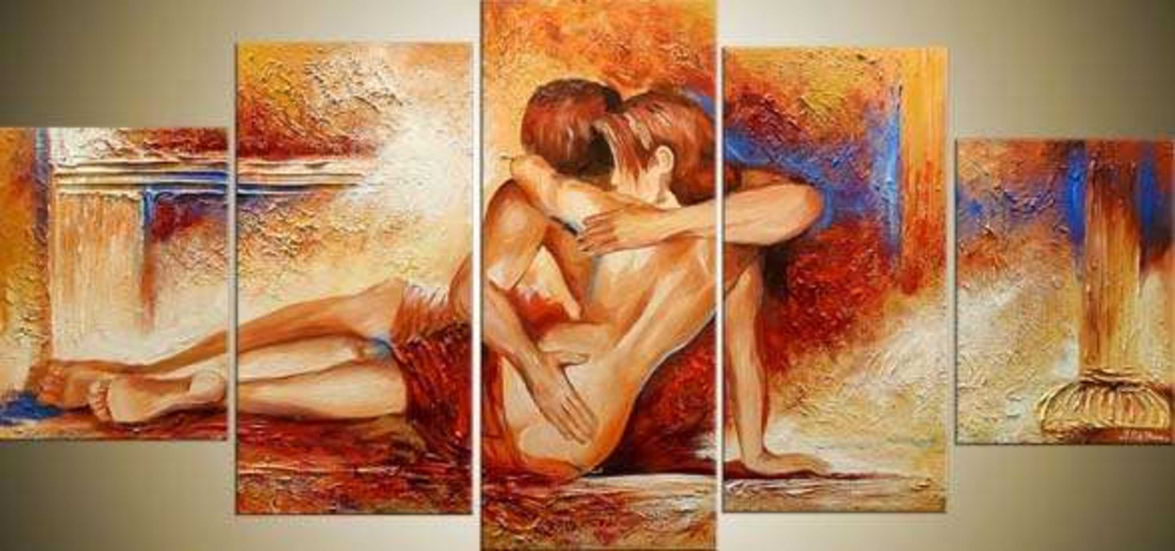 5 dalu glezna  Aistra Dviese