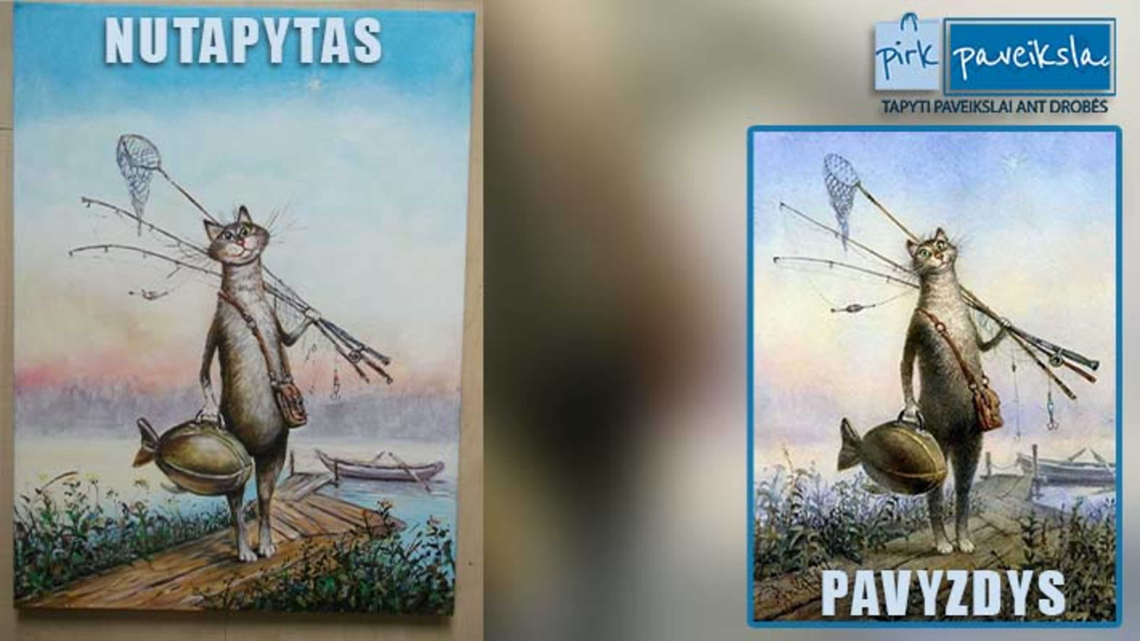 Nutapytas paveikslas