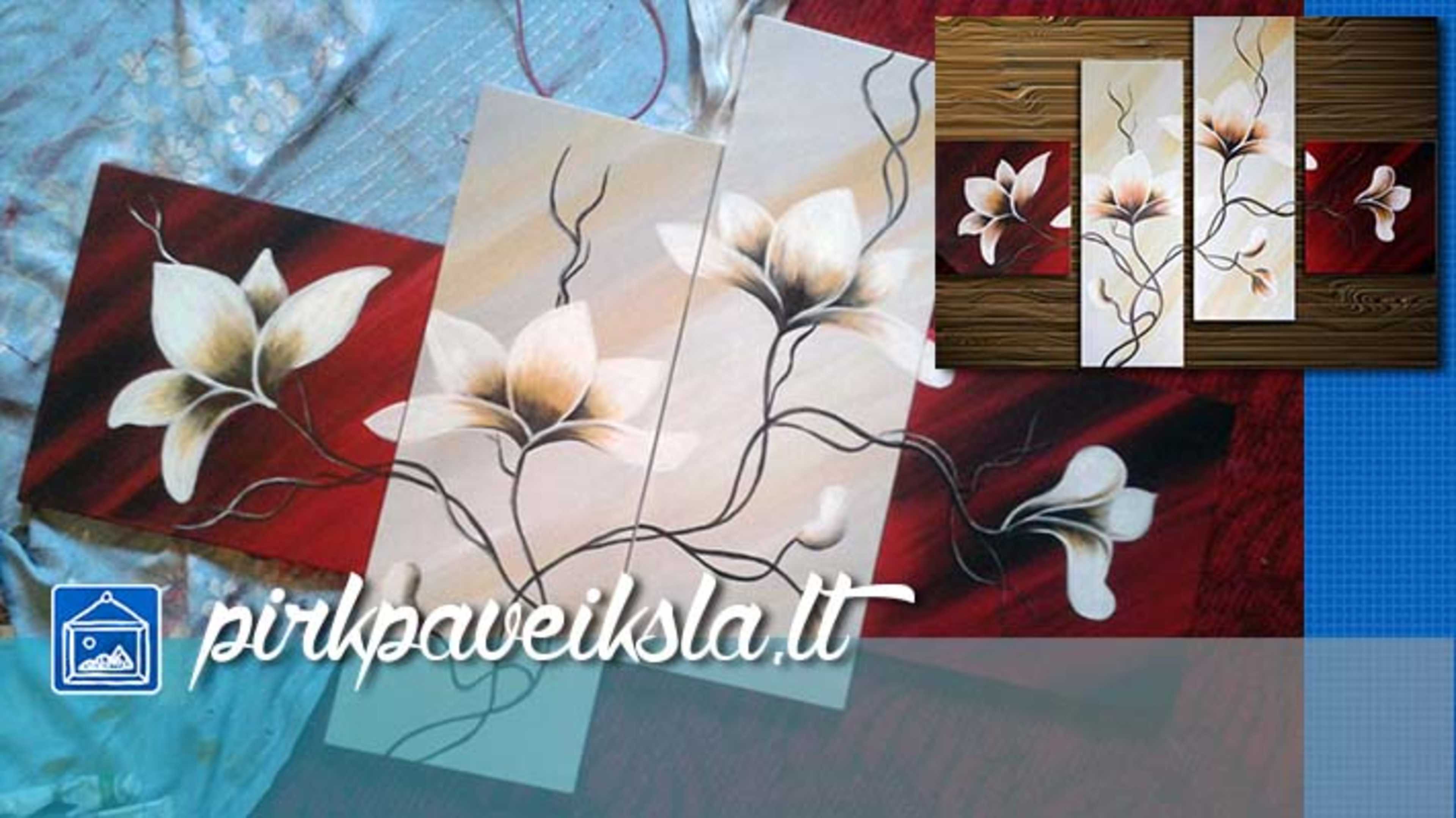 Nutapytas paveikslas Gėlės46