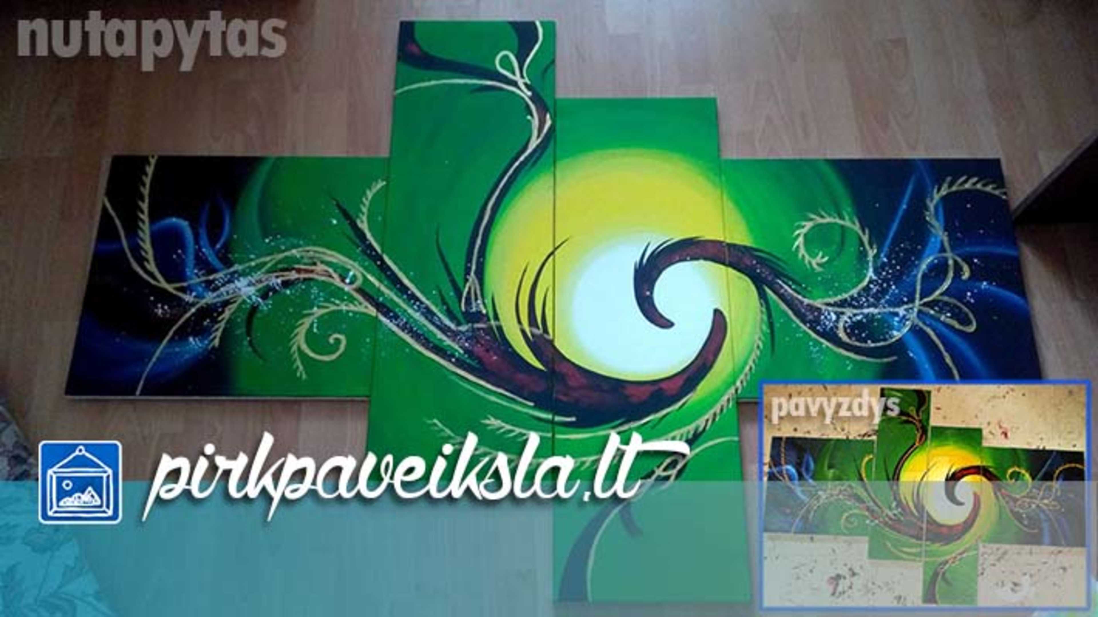Nutapytas paveikslas Stebuklo šviesa