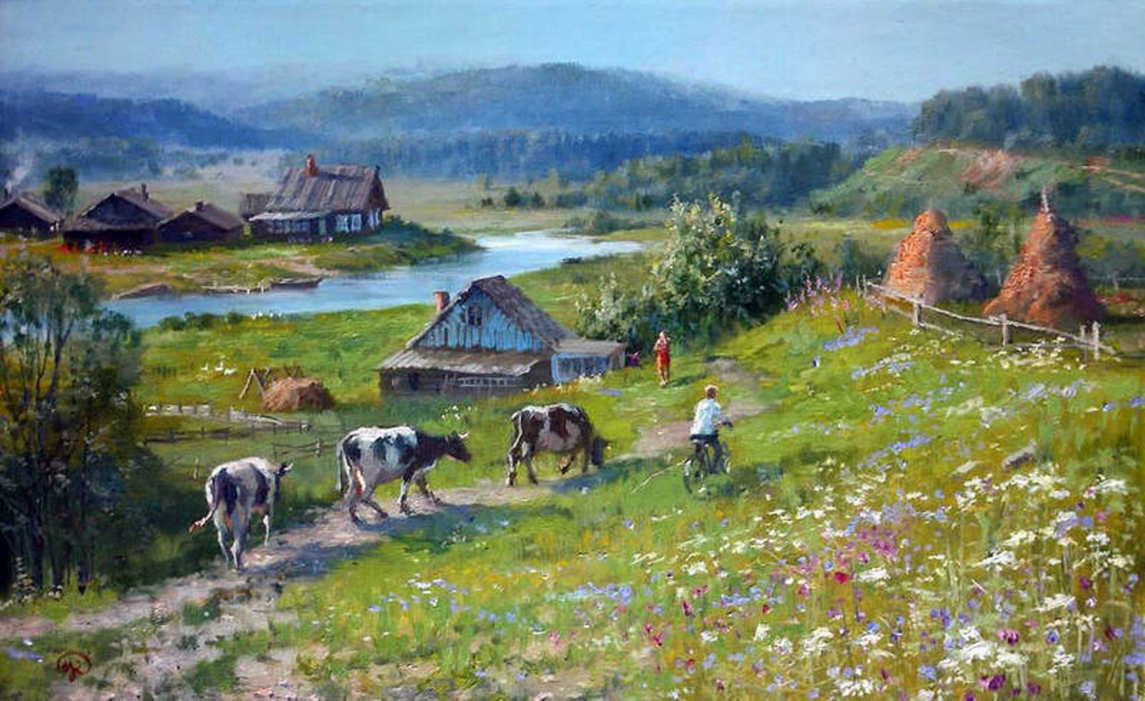 Paveikslas Karvės kaime