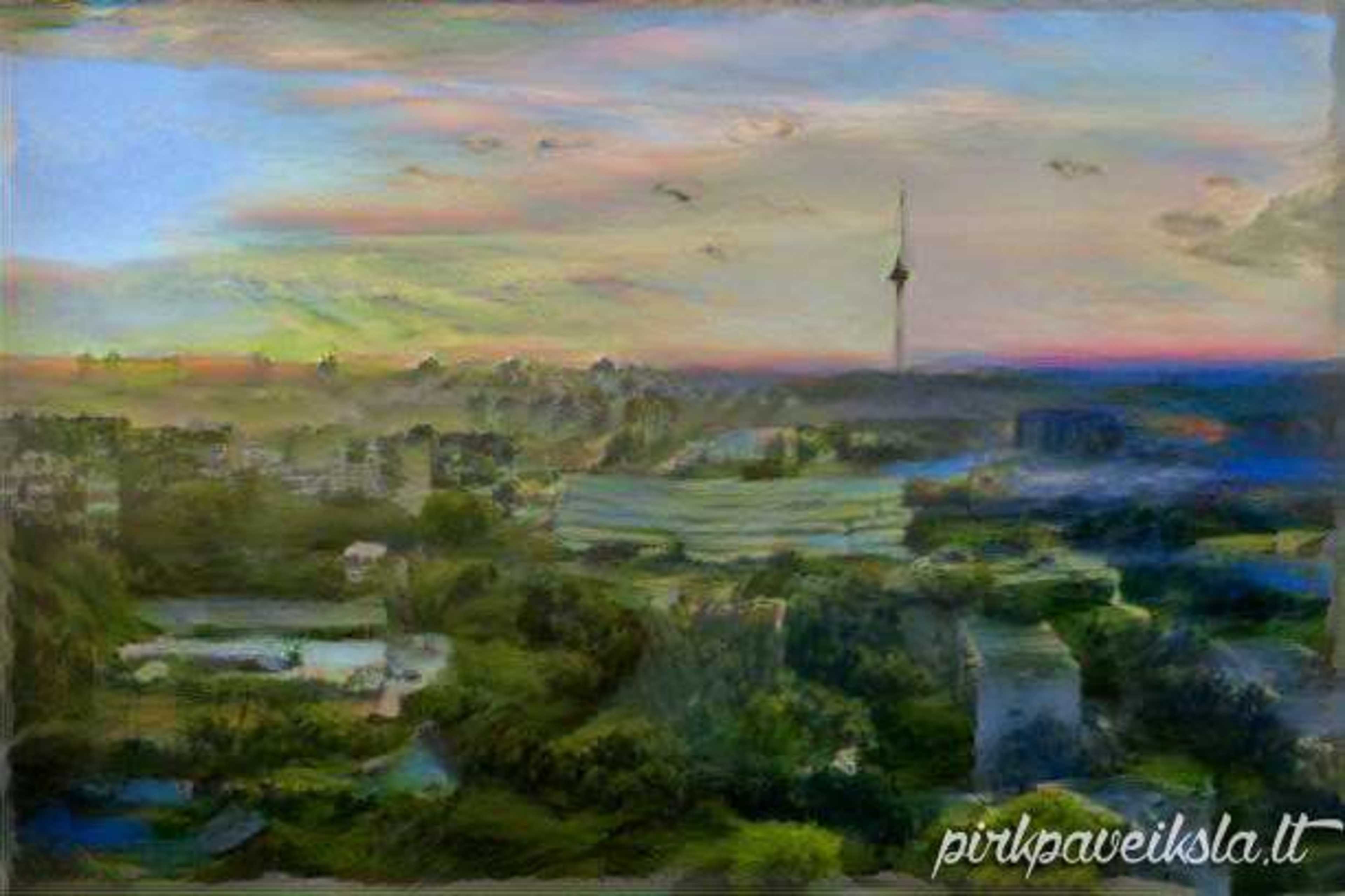 Paveikslas Vilniaus panorama