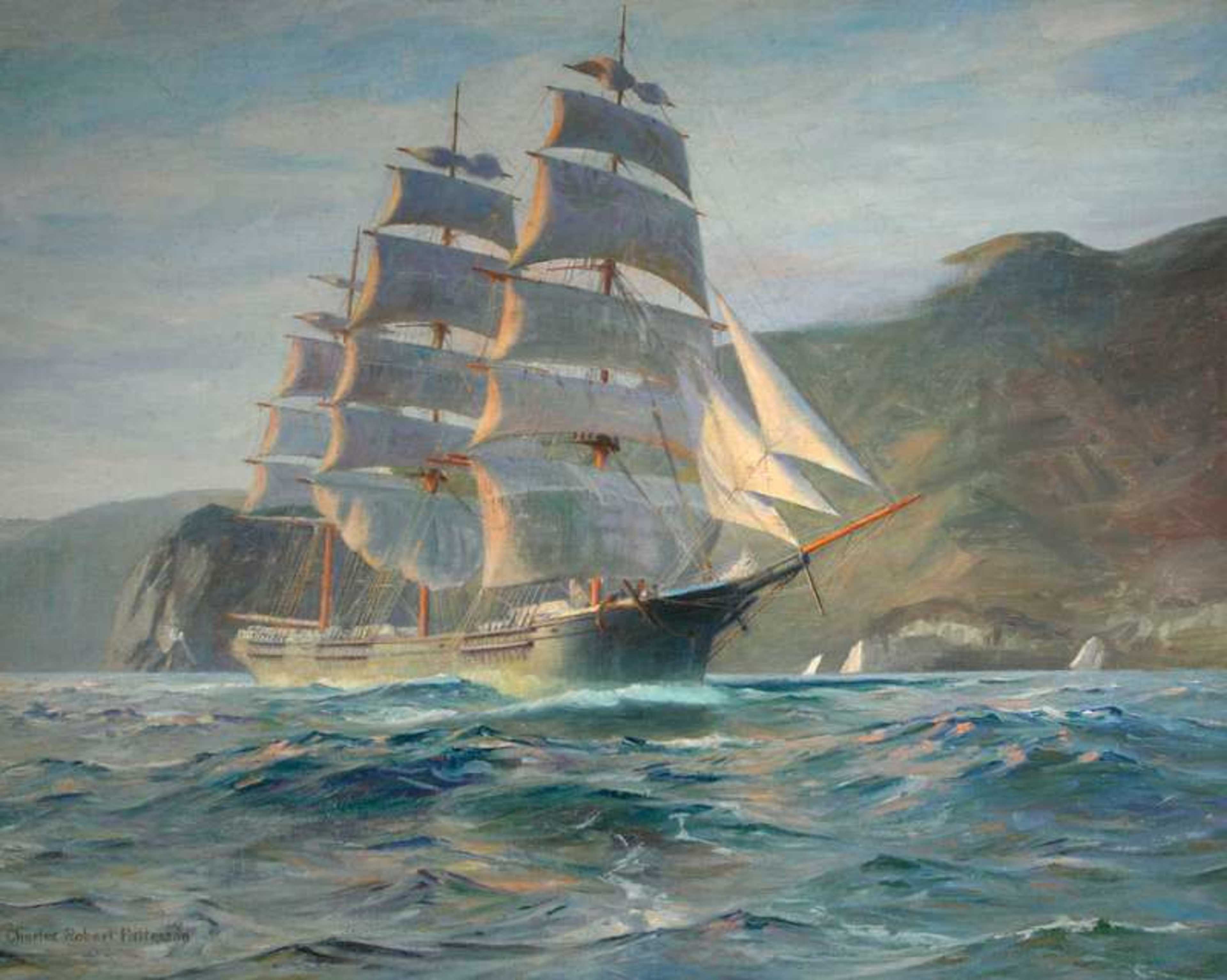 Paveikslas Burlaivis