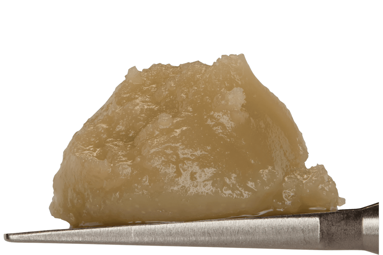 Pistil Whip Sour Nectarine live rosin badder on a dab tool