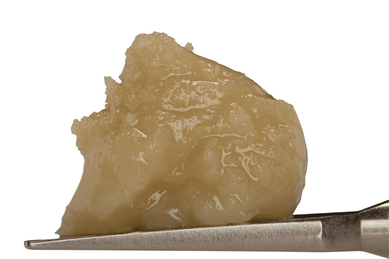 Pistil Whip Strawberry Lemonade live rosin badder on a dab tool