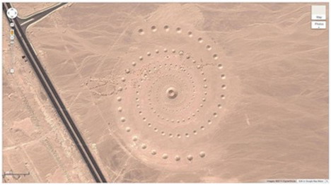 mysterious desert pattern red sea governorate