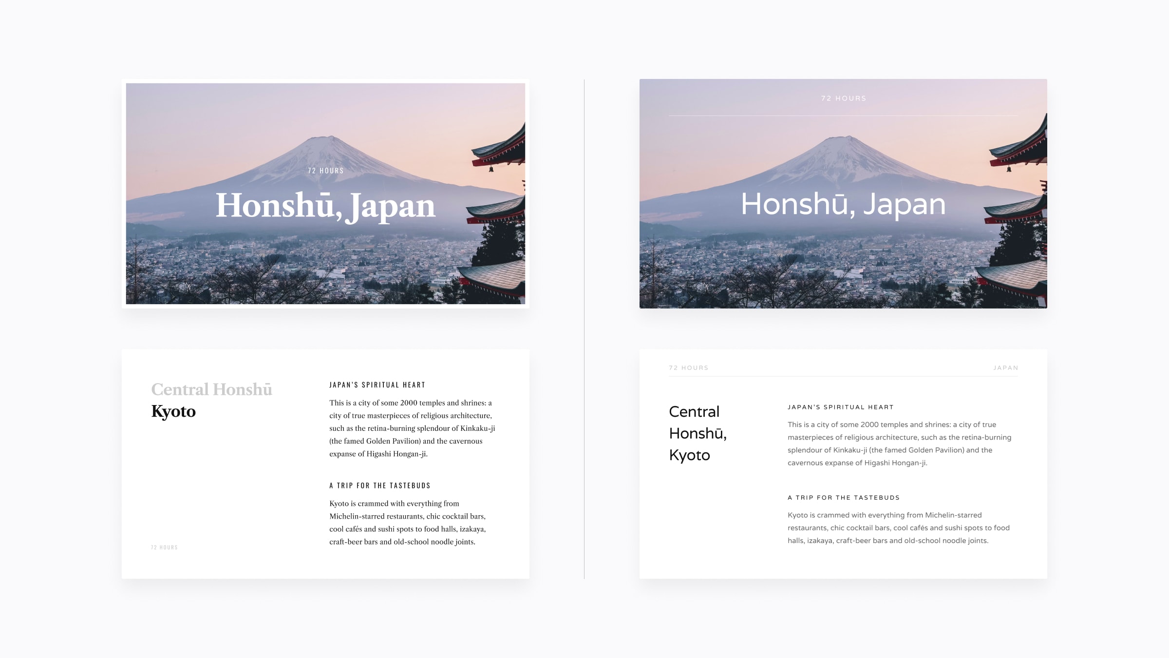 minimal presentation template examples