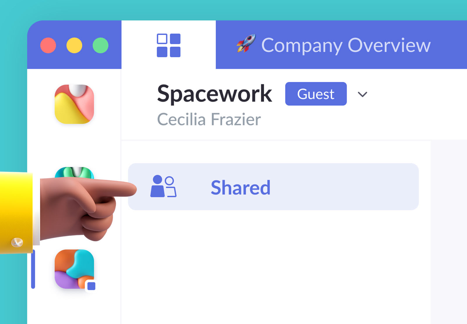 pitch guest workspaces