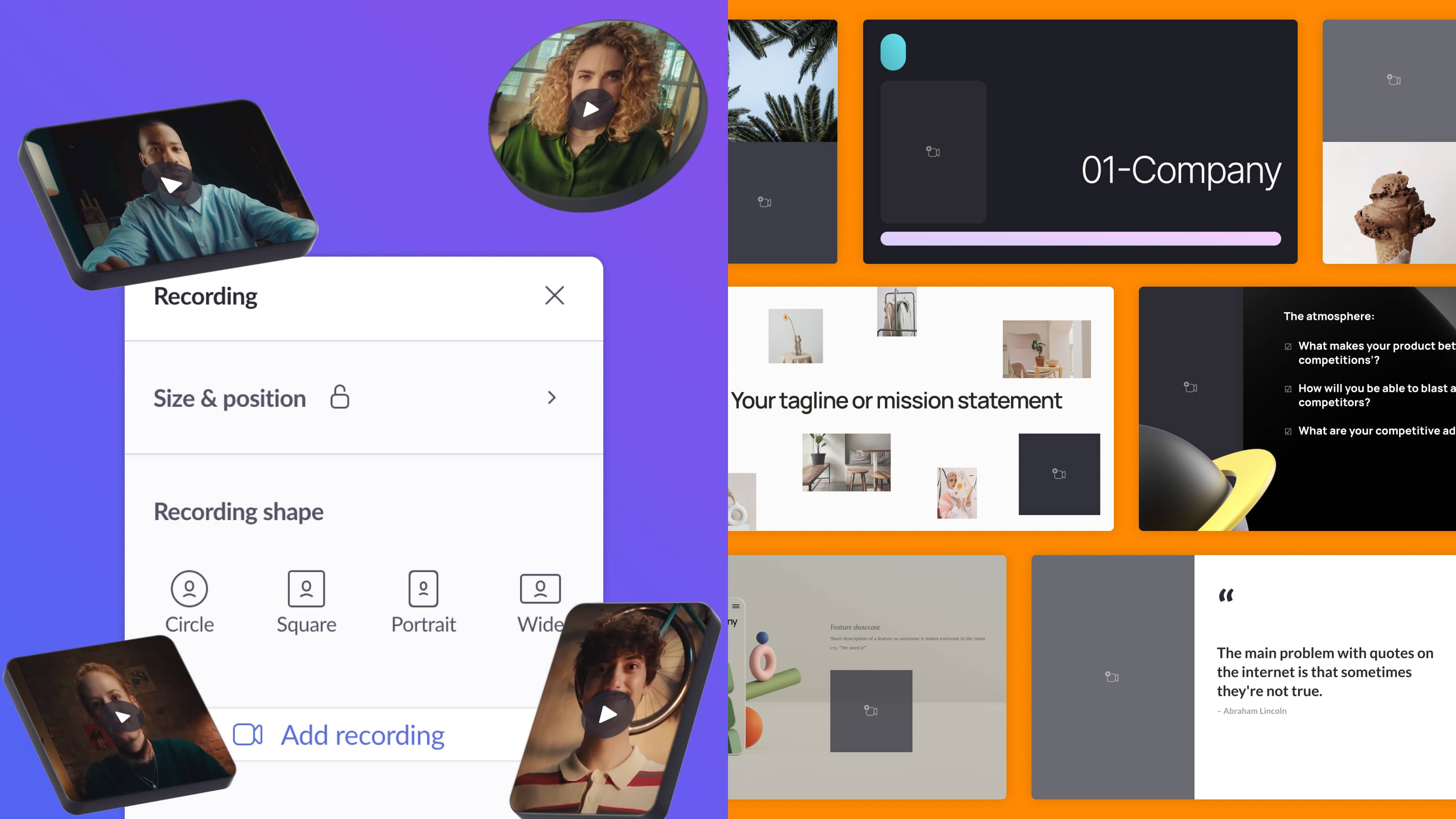Recoding Pitch Updated recording shapes and templates | Pitch
