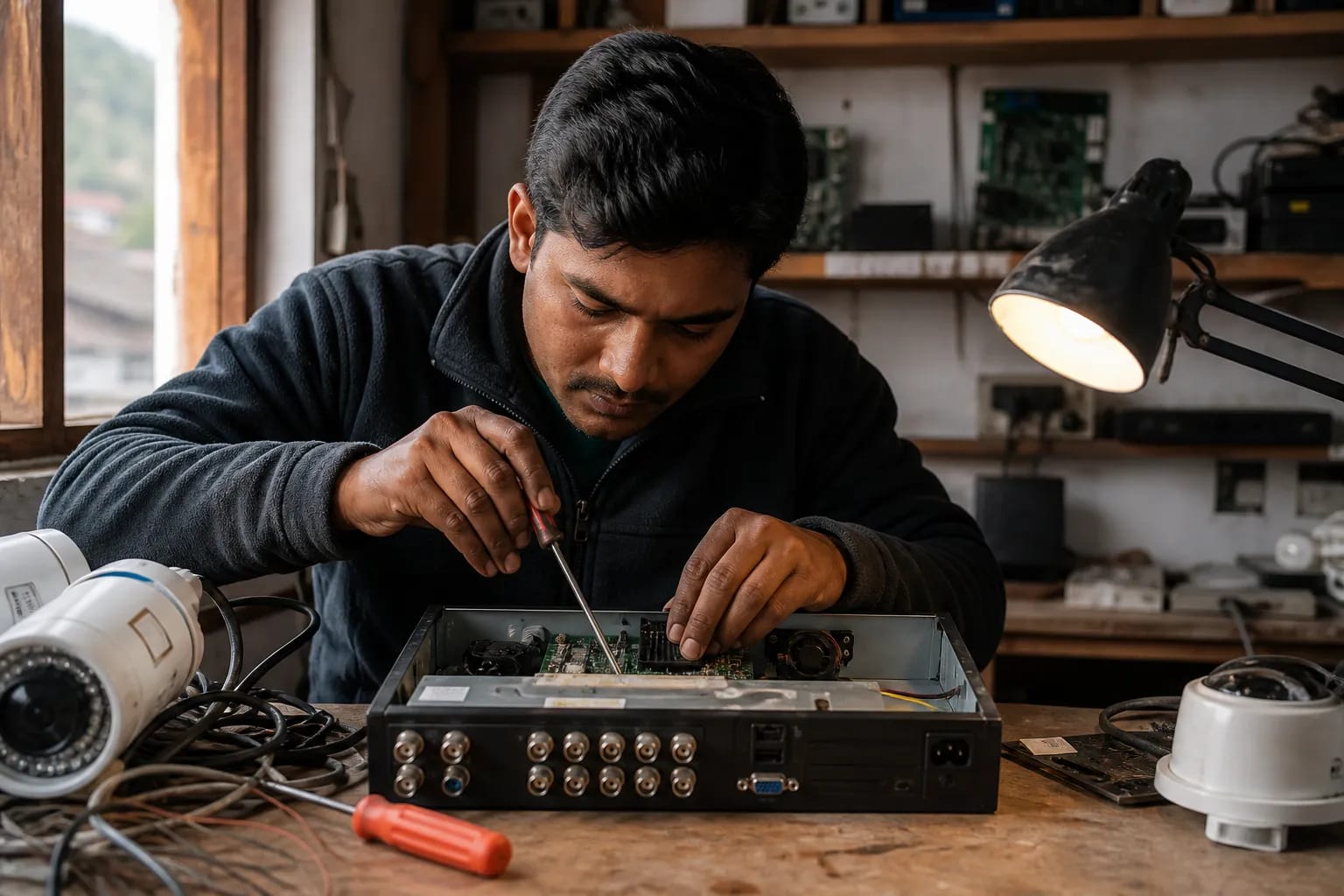 CCTV repair and maintenance